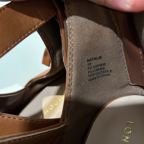 London Rag Women's Tan and Gold Courts size 10 3/$20 - Picture 7 of 8